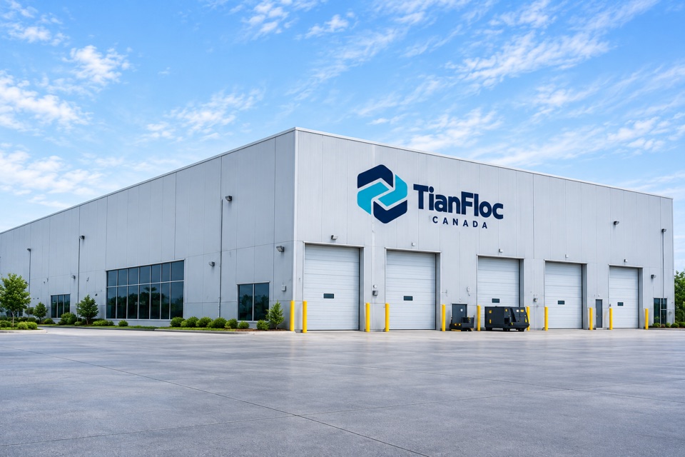 TianFloc warehouse illustration for Houston